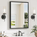 Keonjinn 22 x 30 Inch Black Bathroom Mirrors by Keonjinn