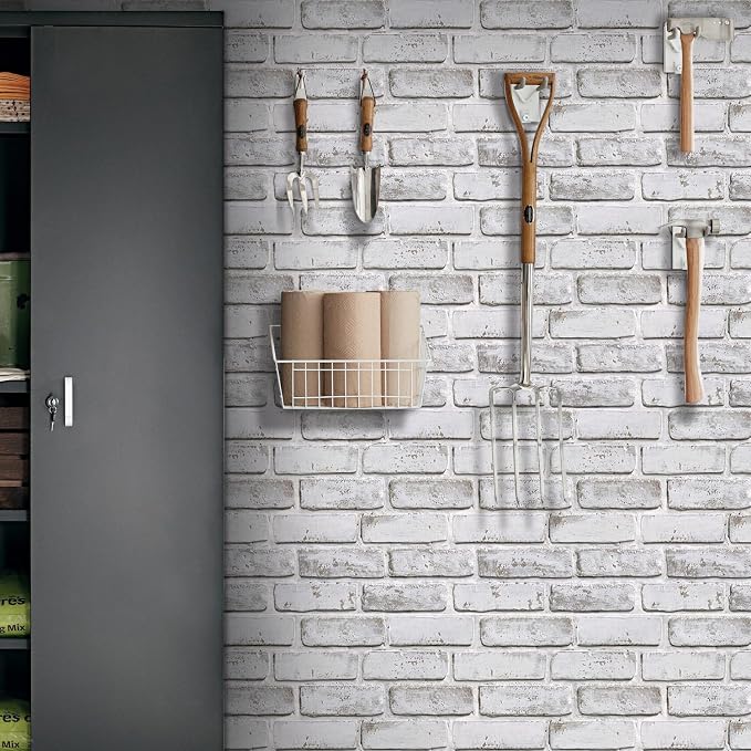 COMSTICKC 3D Faux Brick Wall Panel Peel and Stick, Small Size, Ultra-Light PVC - Image 7