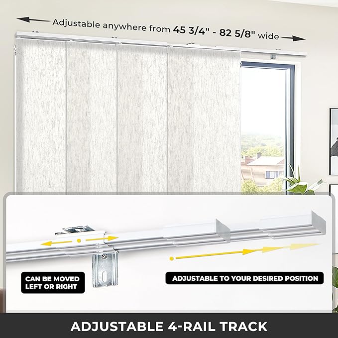 UNISHADES Panel Track Blinds, Vertical Blinds - Image 4
