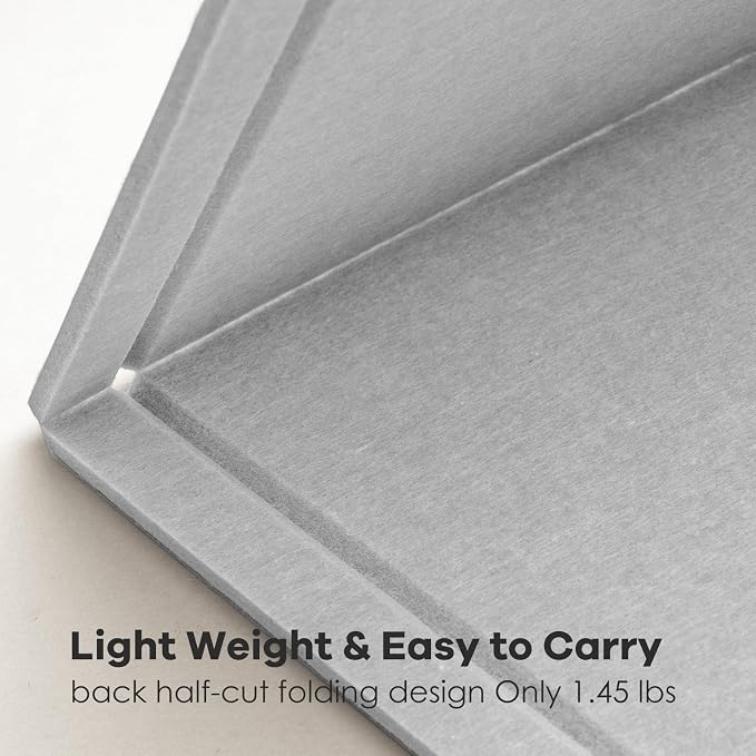 Lightomorrow Bulletin Board, 36 x 24 inches Felt Board - Image 7