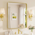 TETOTE 30 x 36 Inch Gold Mirror by TETOTE