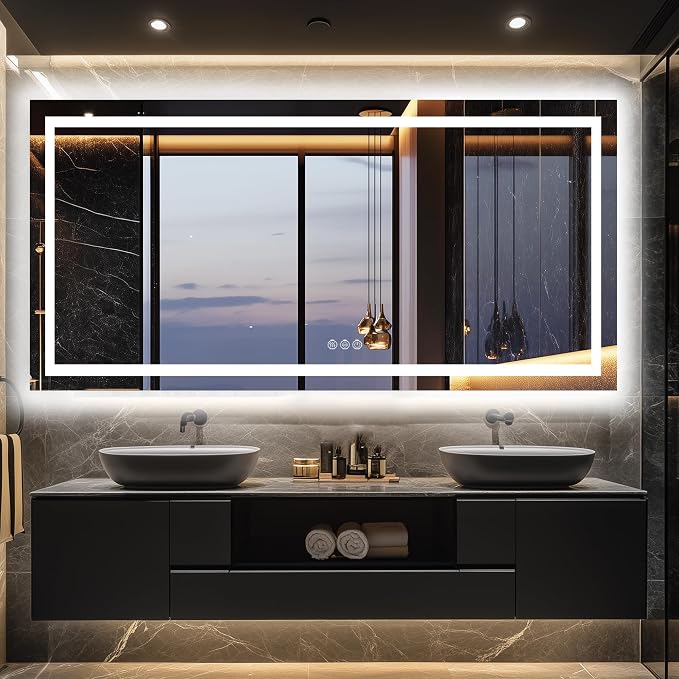 Antok 36"x 72" LED Bathroom Mirror by AntokMirror