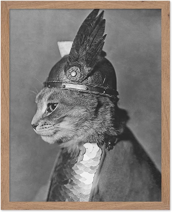 Poster Master Vintage Armored Cat by PosterMaster
