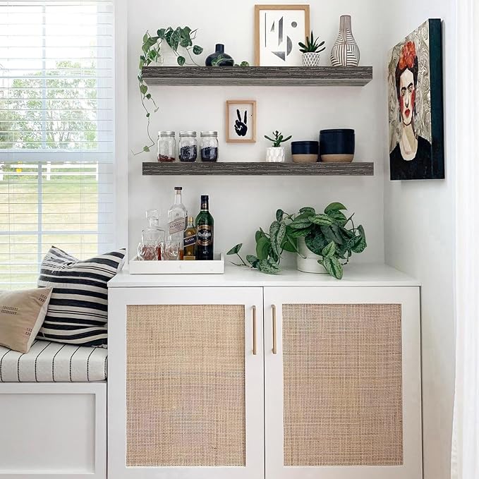 QEEIG Floating Shelves for Wall 35.4" Long - Image 2