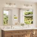 TETOTE 72 x 36 Inch Brushed Nickel Bathroom Mirror by TETOTE