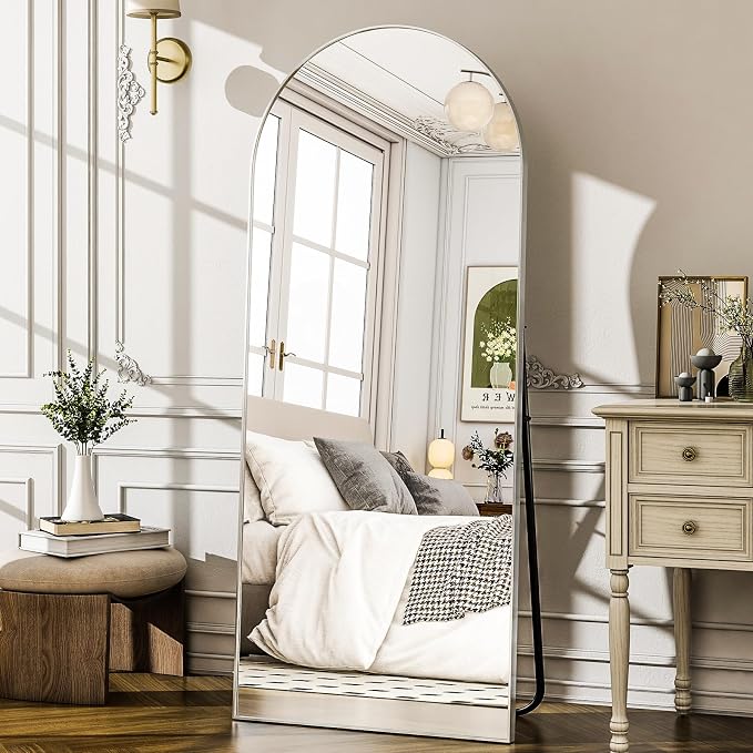 57" x 20" Arched Full Length Mirror - Image 3