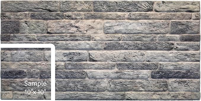 Dundee Deco 3D Wall Panels Faux Brick by DundeeDeco