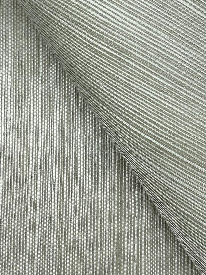 York Wallcoverings Natural Sisal Pine Peel and Stick Grasscloth Wallpaper - Image 4