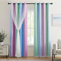 XiDi Blackout Curtains for Girls Kids Bedroom by Addsomecolortolife