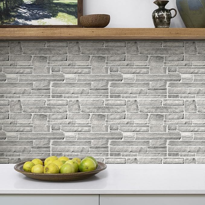 Commomy Peel and Stick Stone Wall Panels - Image 8