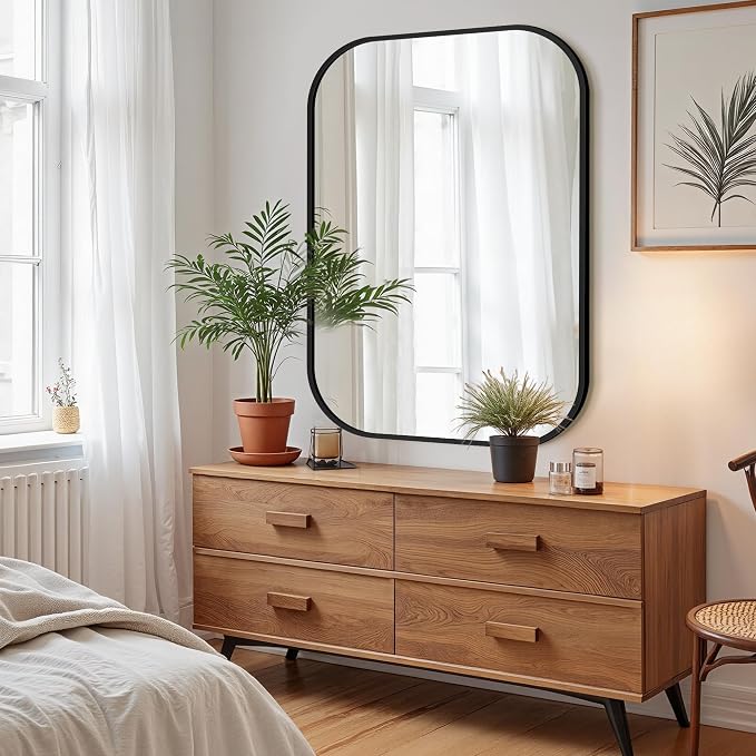 Bathroom Mirror for Wall, HD Reflection Shatterproof Mirror for Living Room - Image 6