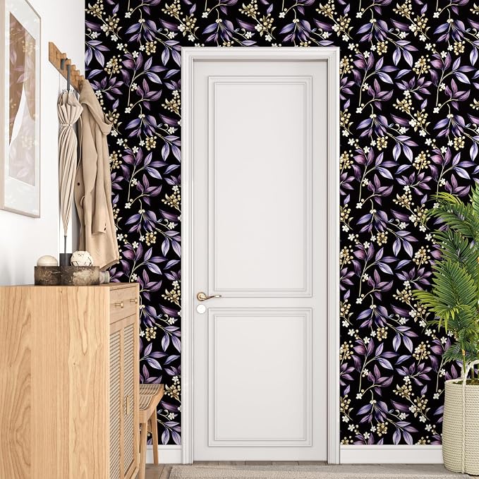 Dark Peel and Stick Wallpaper Vintage - Image 6