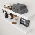 BAOBAB WORKSHOP Wood Floating Shelves by BAOBABWORKSHOP