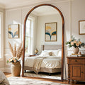 Full Length Mirror 82"×44" Floor Mirror Standing Tall Mirror, Arched Stand up by AntokMirror
