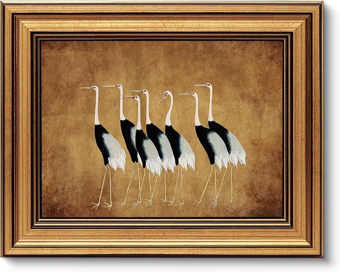 VIYYIEA Vintage Gold Framed Wall Art by VIYYIEAART