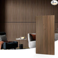 Art3d 2 Wood Slat Acoustic Panels by Art3d