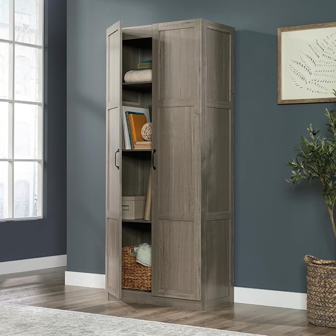 Sauder Select 71" Storage Cabinet, Pantry Cabinet Kitchen Storage - Image 4