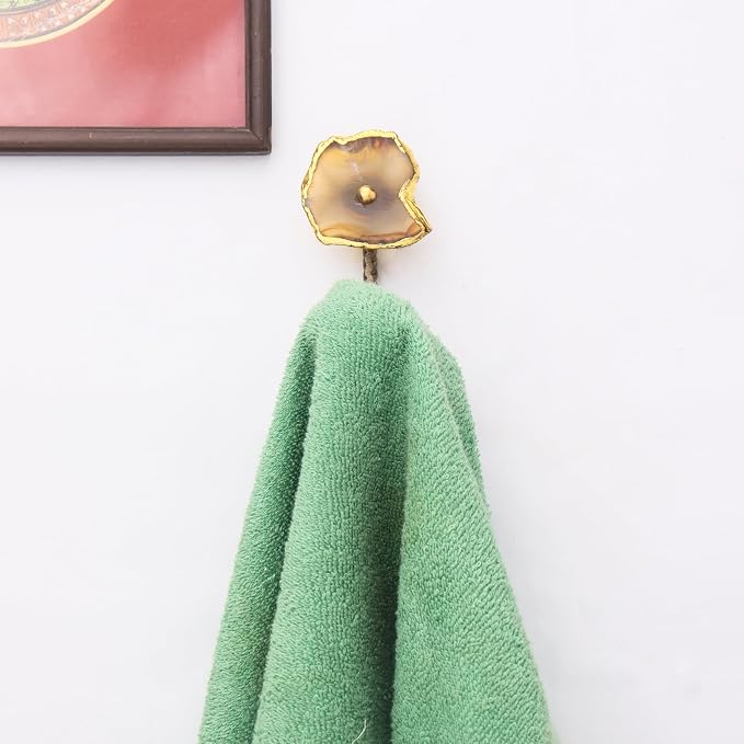 Indian Shelf Pack of 12 Stone Vintage Wall Hooks - Image 7