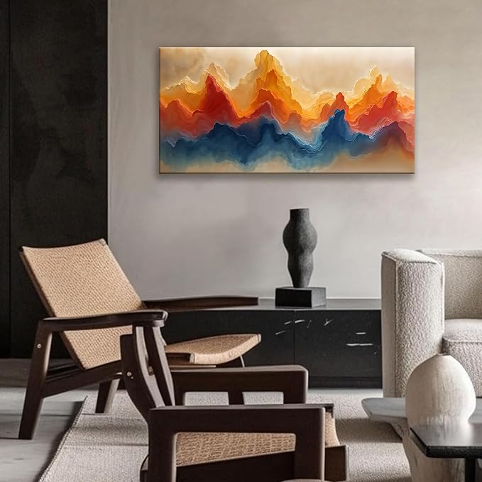 Canvas Wall Art Decor Artwork Modern Paintings Abstract Wall Decor Maximalist - Image 6