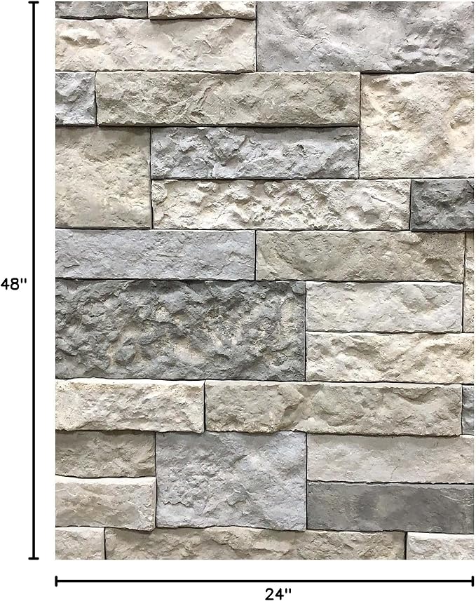 AirStone Primary Stones: Spring Creek Color Blend, Manufactured Stone Wall - Image 10
