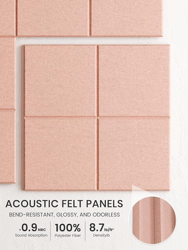 Bumusty Large Felt Bulletin Board, 30 Push Pins, 40 Adhesive Tabs - Image 3