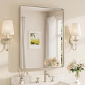 TETOTE Brushed Nickel Mirror 28 x 36 Inch by TETOTE