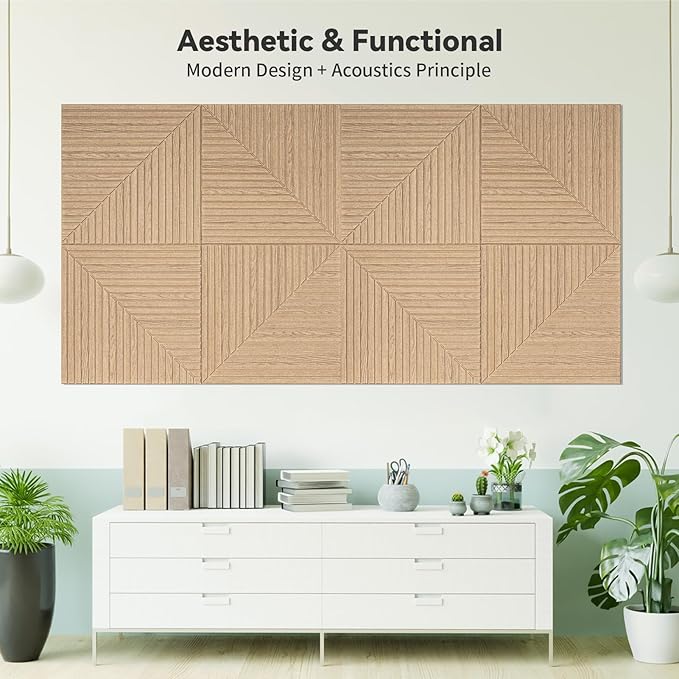 Art3d 6-Pack Self-Adhesive Acoustic Wall Panels - Image 9