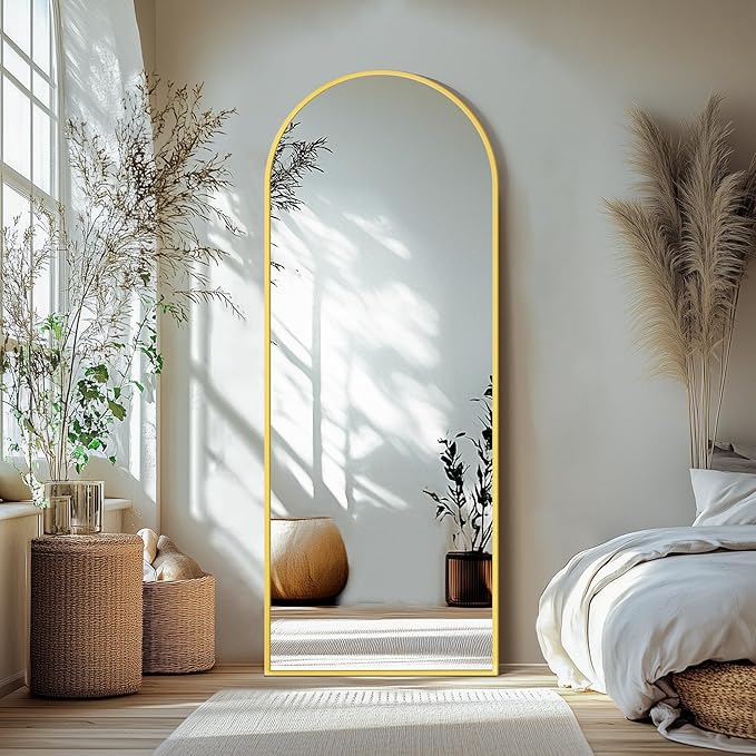 Delma Wall Mirror Full Length, Standing Floor Mirror by Delma