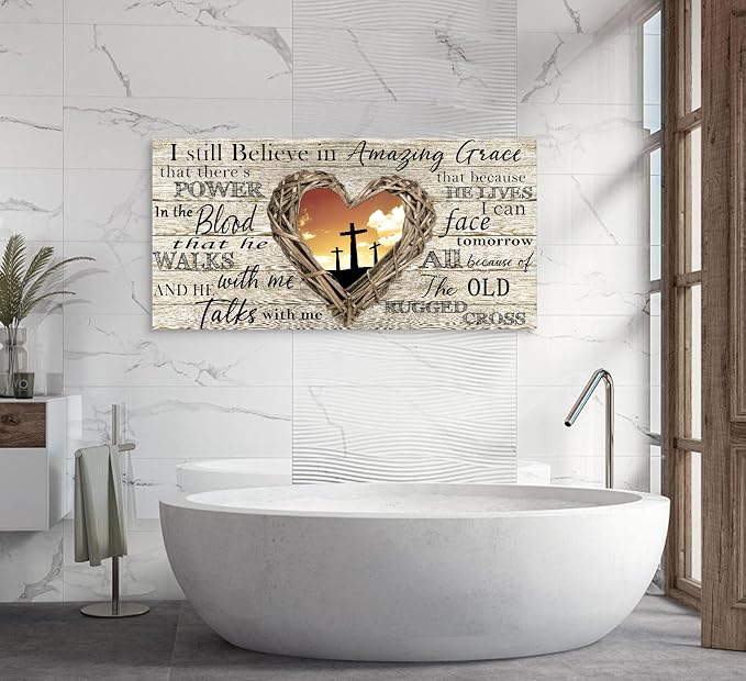 Cao Gen Decor Art A63575 Amazing Grace Wall Art Decor Canvas Print Picture - Image 8