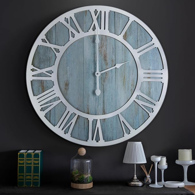 1st owned Wall Clocks for Living Room Decor, Round Silent Non Ticking, Modern - Image 9