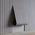 YU LI 3DH Peel and Stick PVC Slat Wall Panel 236"x15.75" Self-Adhesive Thick by YULI3DH