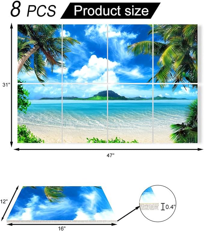 YPY Decorative Soundproof Wall Panels Acoustic Panels: Sound Absorbing Wall Art - Image 6