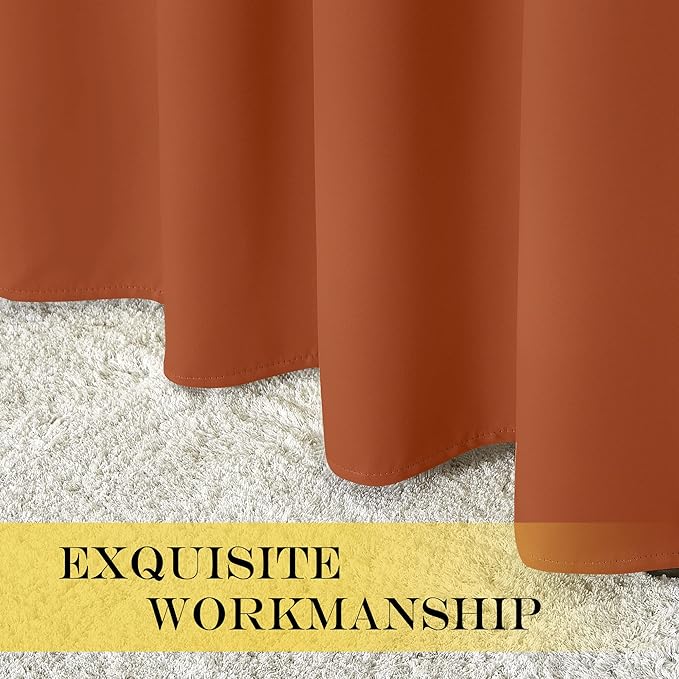 NICETOWN Room Darkening Short Curtain 54 inches Long - Image 7
