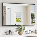 Keonjinn 48 x 30 Inch Black Bathroom Mirrors by Keonjinn