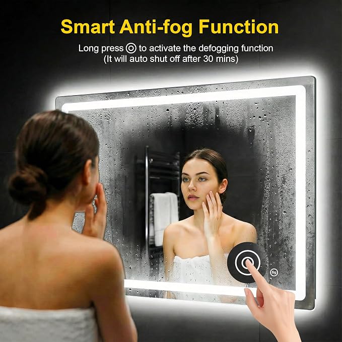 LED Bathroom Mirror with Lights - Image 4