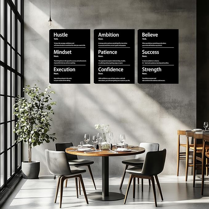 Motivational Wall Decor Paintings Inspirational Office Wall Decor Posters - Image 4