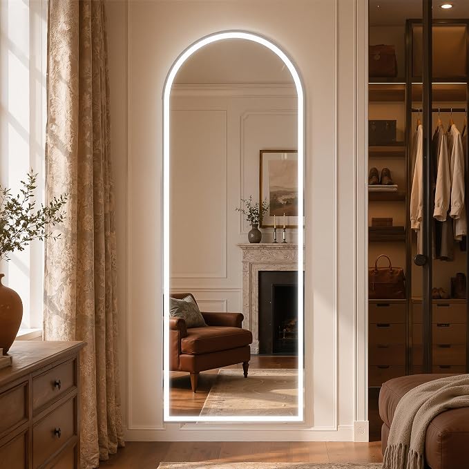 71" x 26" Arched Full Length Mirror - Image 5
