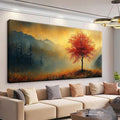 Suconvng Modern Wall Art For Living Room Painting Modern Gold Landscape Canvas by Suconvng