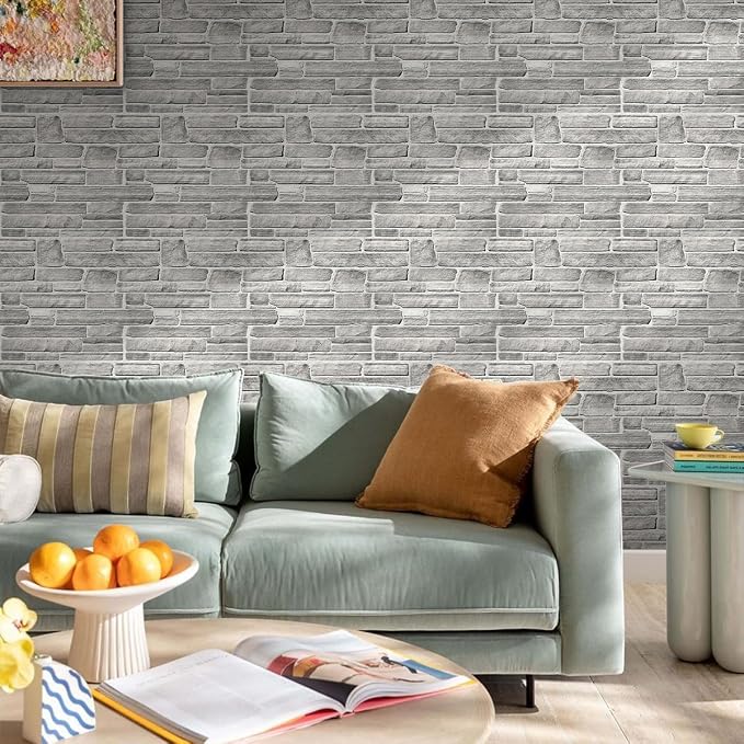 Commomy Peel and Stick Stone Wall Panels - Image 3
