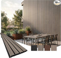 From Plain to Beautiful in Hours WPC Exterior Wall Slat Panels Waterproof by DecorativeCeilingTiles