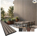 From Plain to Beautiful in Hours WPC Exterior Wall Slat Panels Waterproof by DecorativeCeilingTiles