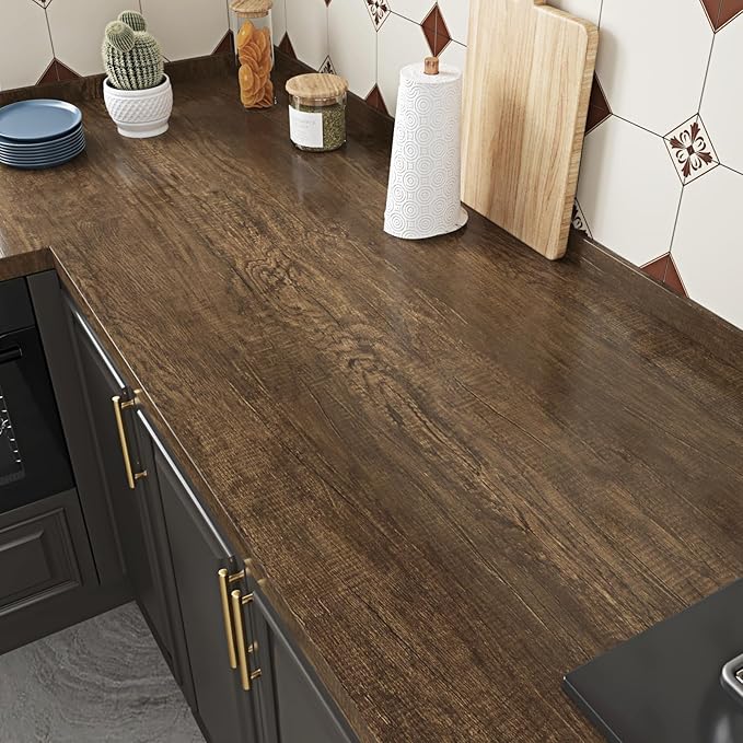WESTICK Glossy Wood Contact Paper by WESTICK