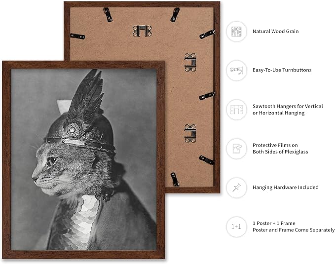 Poster Master Vintage Armored Cat - Image 2