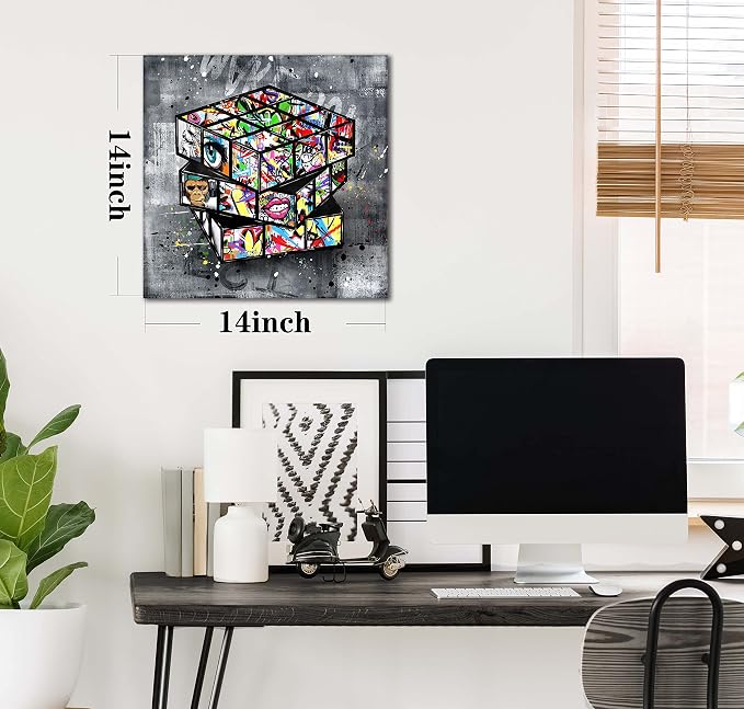 SIXTTART Banksy Canvas Wall-Art - Image 7