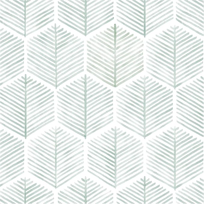 Modern Peel and Stick Wallpaper 17.3''×276'' Geometric Wallpaper Boho Contact by OSECAGE
