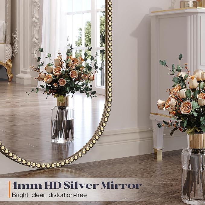 Champagne Bronze Bathroom Mirror - Image 5
