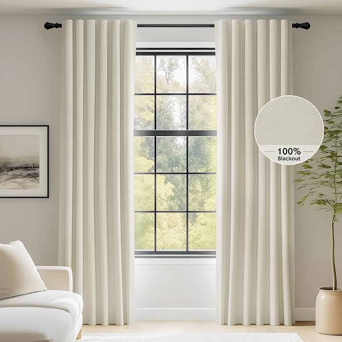 FMFUNCTEX 100% Blackout Curtains - Image 2