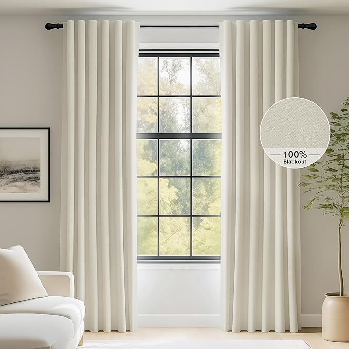 FMFUNCTEX 100% Blackout Curtains - Image 2