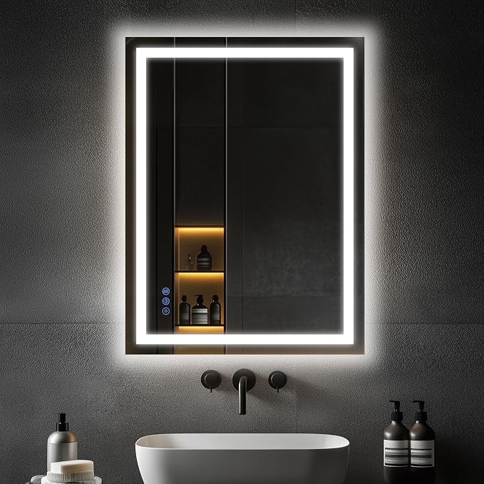 Antok 24"x 36" LED Bathroom Mirror - Image 2