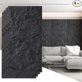OUZUGIE 4 PCS Faux Stone Wall Panel 47.2’’ x 23.6’’ Interior Exterior Wall by OUZUGIE